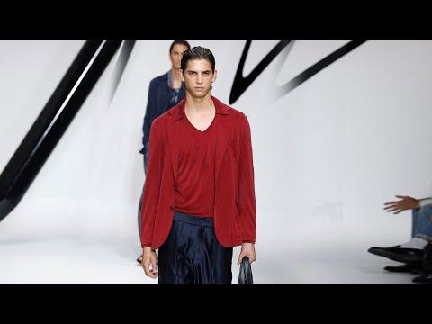 Giorgio Armani Menswear Spring/Summer 2024 Milan