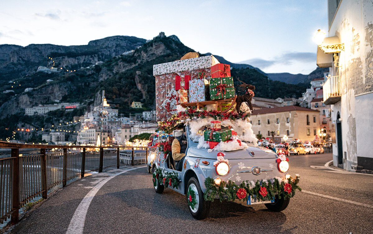 Le 500 Di Positano Portano La Magia Del Natale In Costiera Amalfitana ...