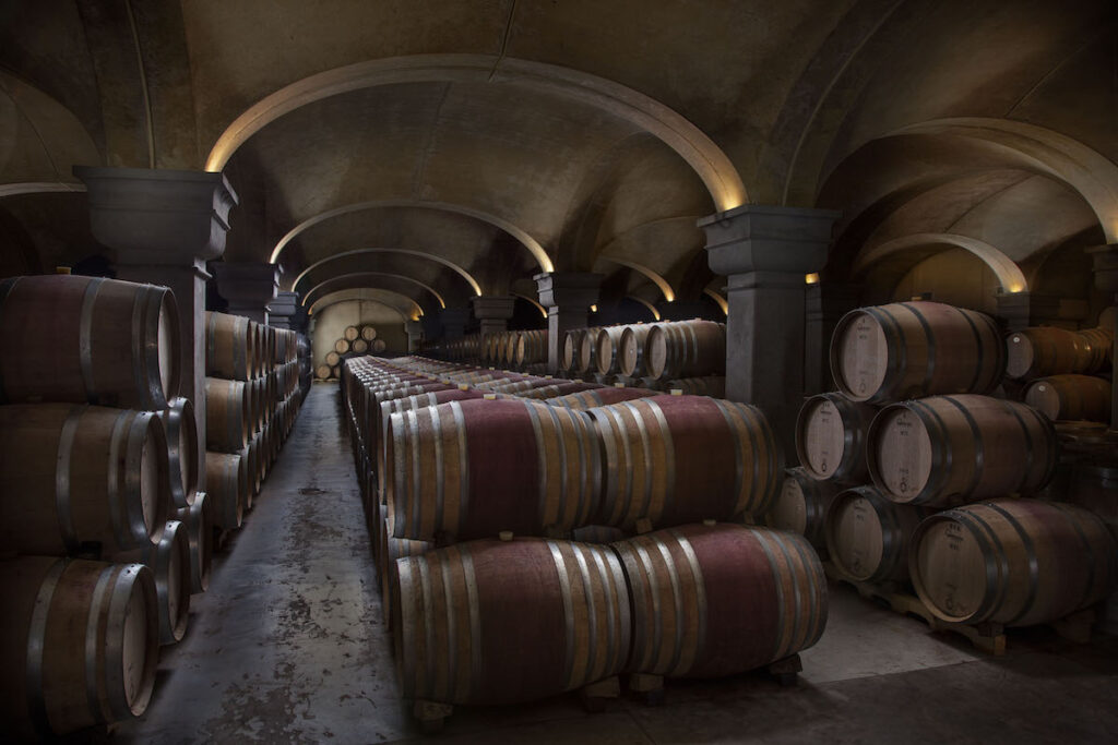 Marchesi Antinori, la barricaia del Tignanello