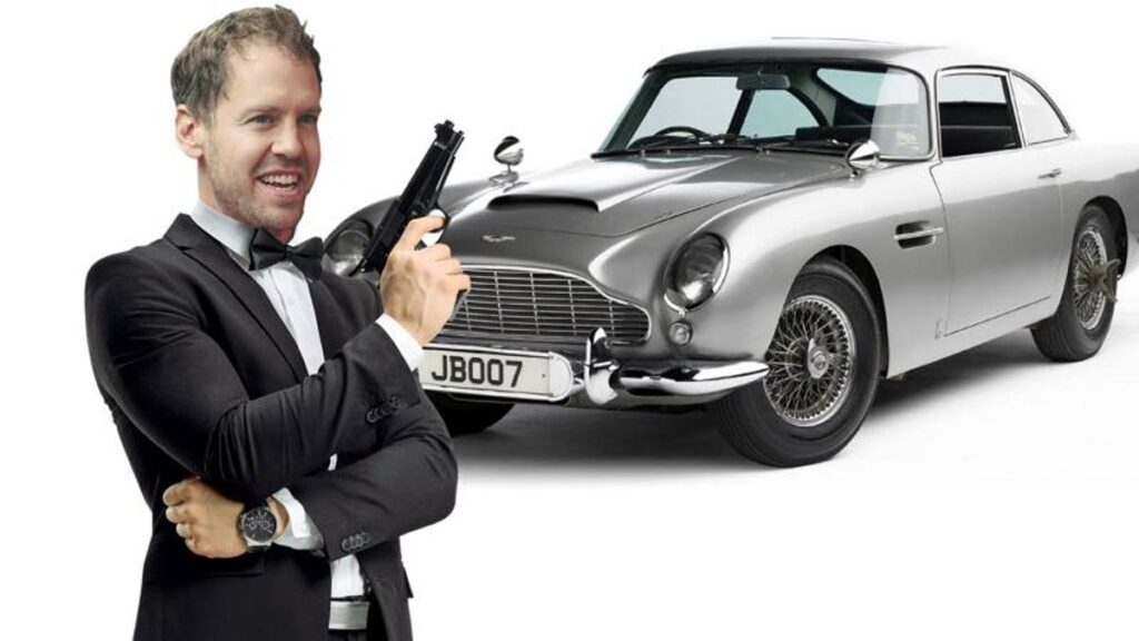 Sebastian Vettel versione 007