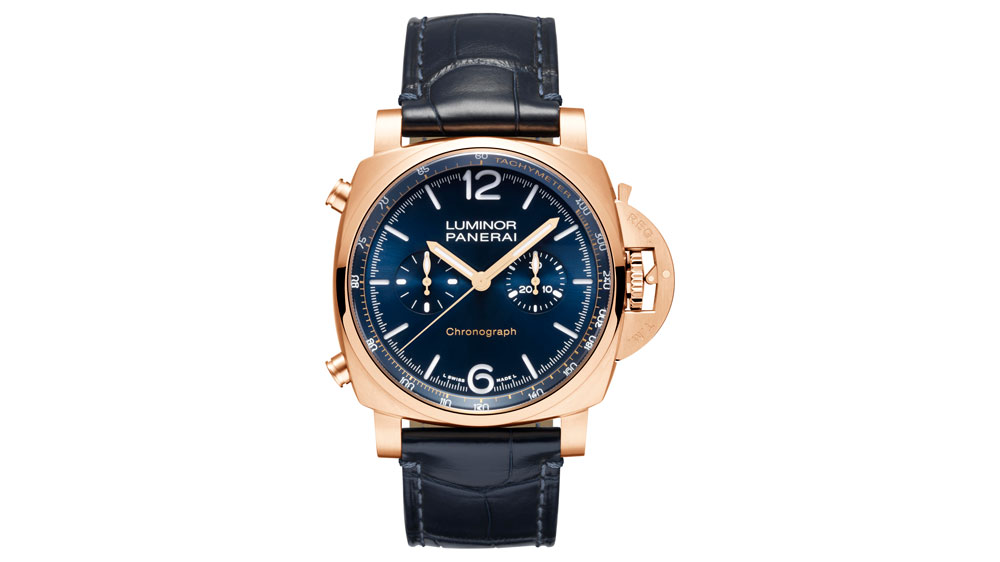 Panerai Luminor Chrono Goldtech Blu Notte