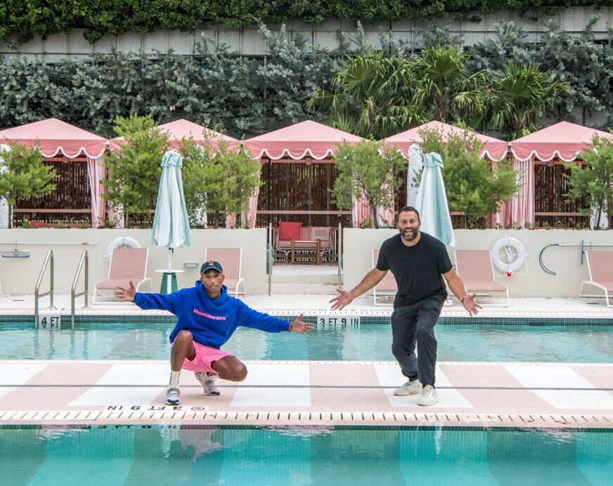 Pharrell Williams e David Grutman