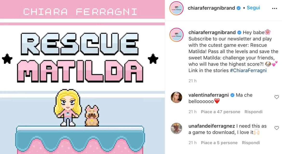 Chiara Ferragni Gaming