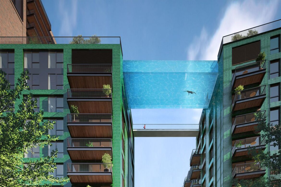 La sky pool di Londra