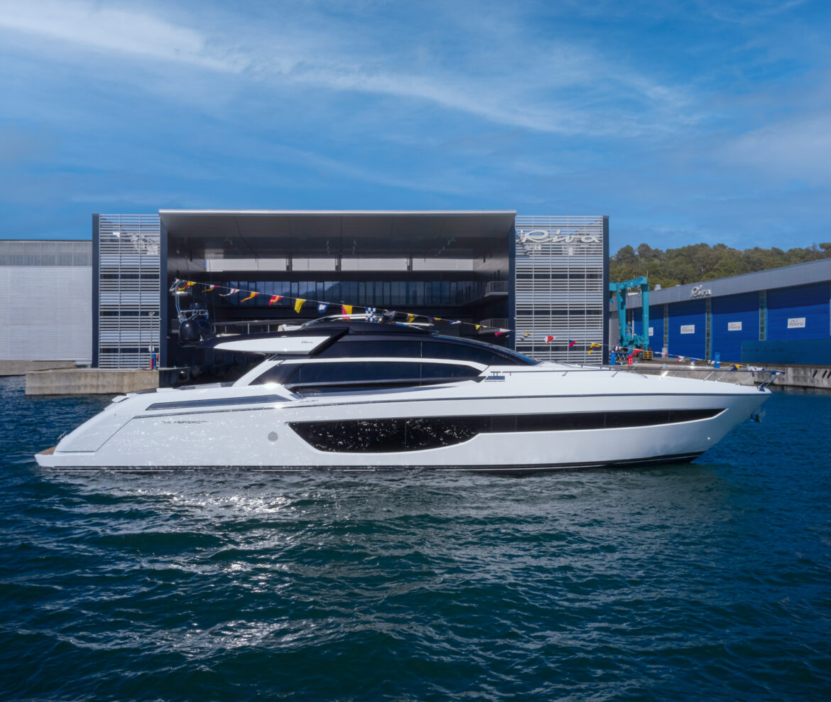 Riva 76' Perseo Super launch