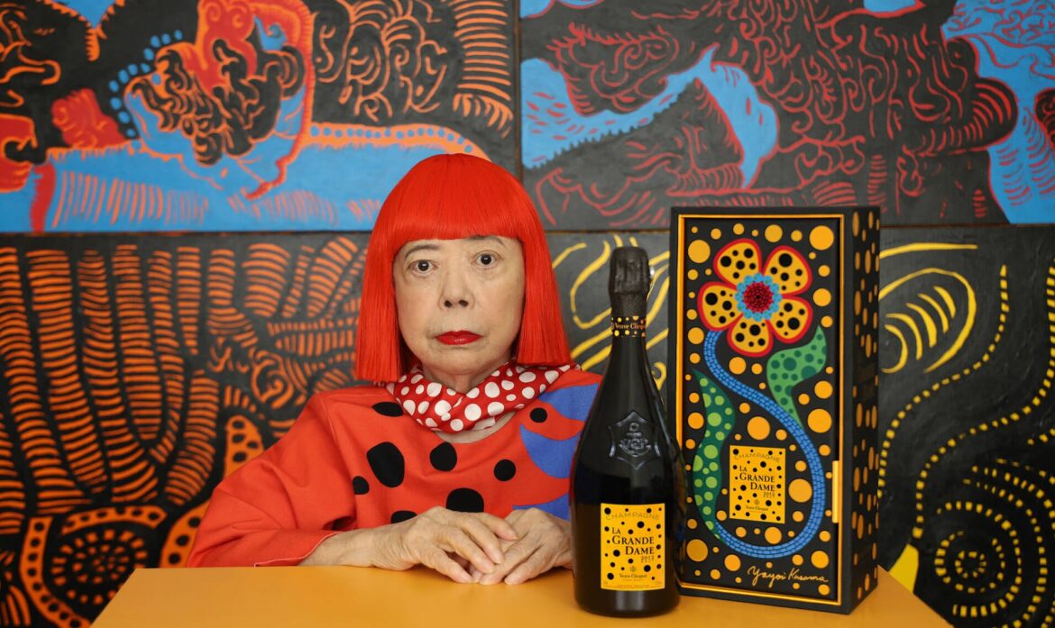 Veuve Clicquot, la bottiglia di Yayoi Kusama