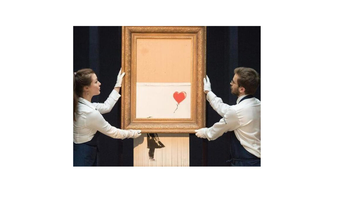 Banksy Love is in the Bin