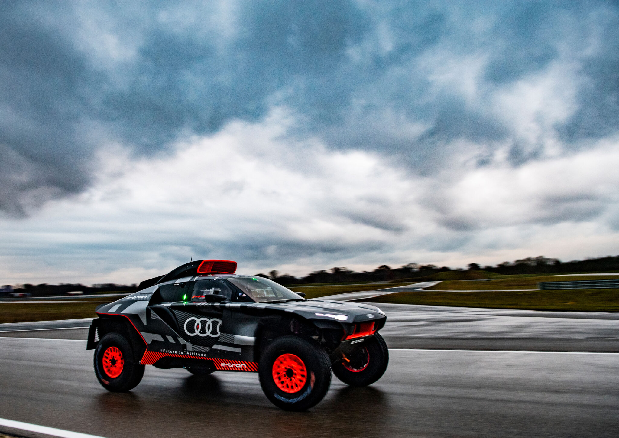 Audi at the Dakar 2022 with a full electric concept Montenapo Daily