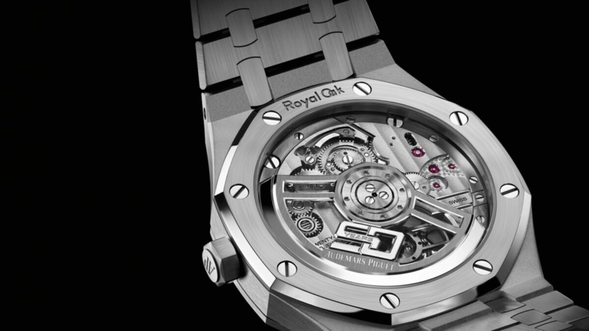 Fondello volante Audemars Piguet Royal Oak a carica automatica Tourbillon