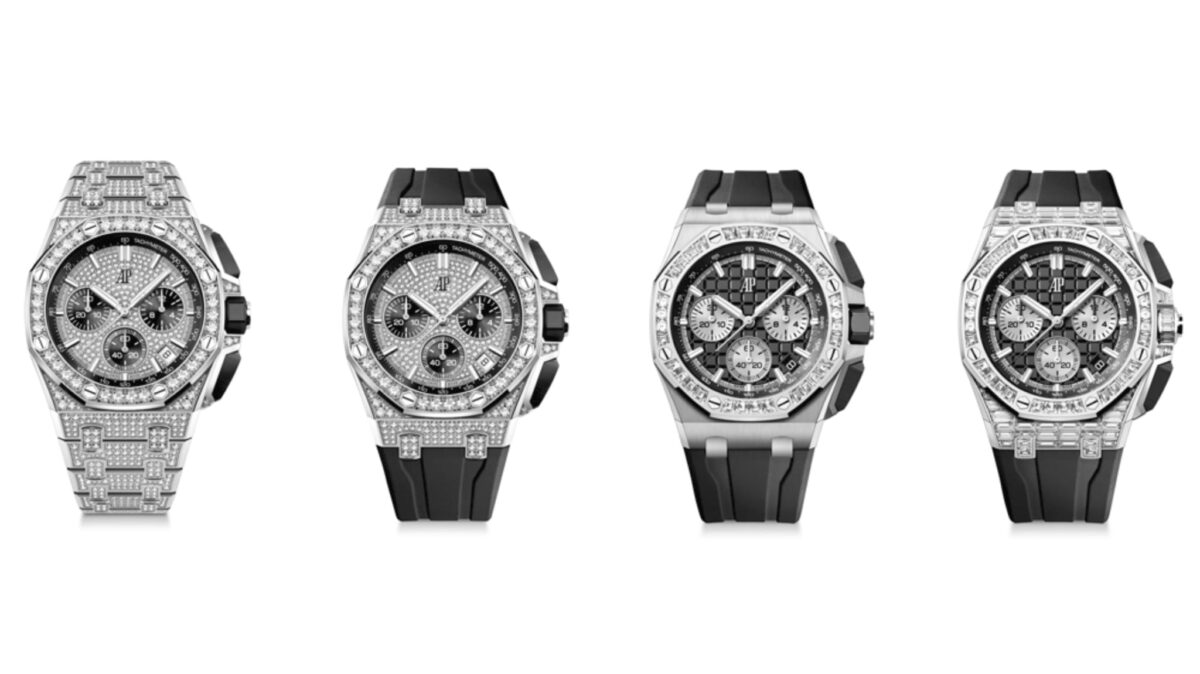 Royal Oak Offshore 43 mm pavé di diamanti