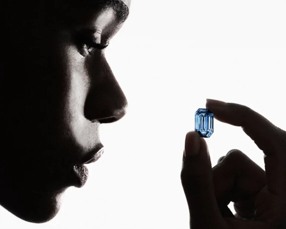 The De Beers Cullinan Blue