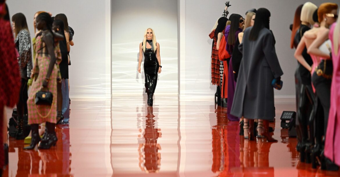 Versace Women FW22 Donatella Versace