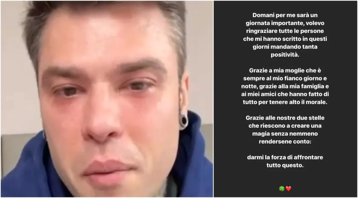 Fedez annuncio