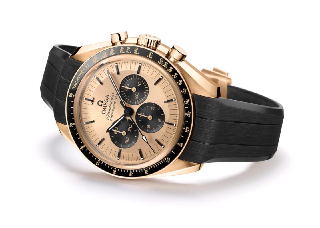 Omega Speedmaster Moonwatch – Oro Moonshine