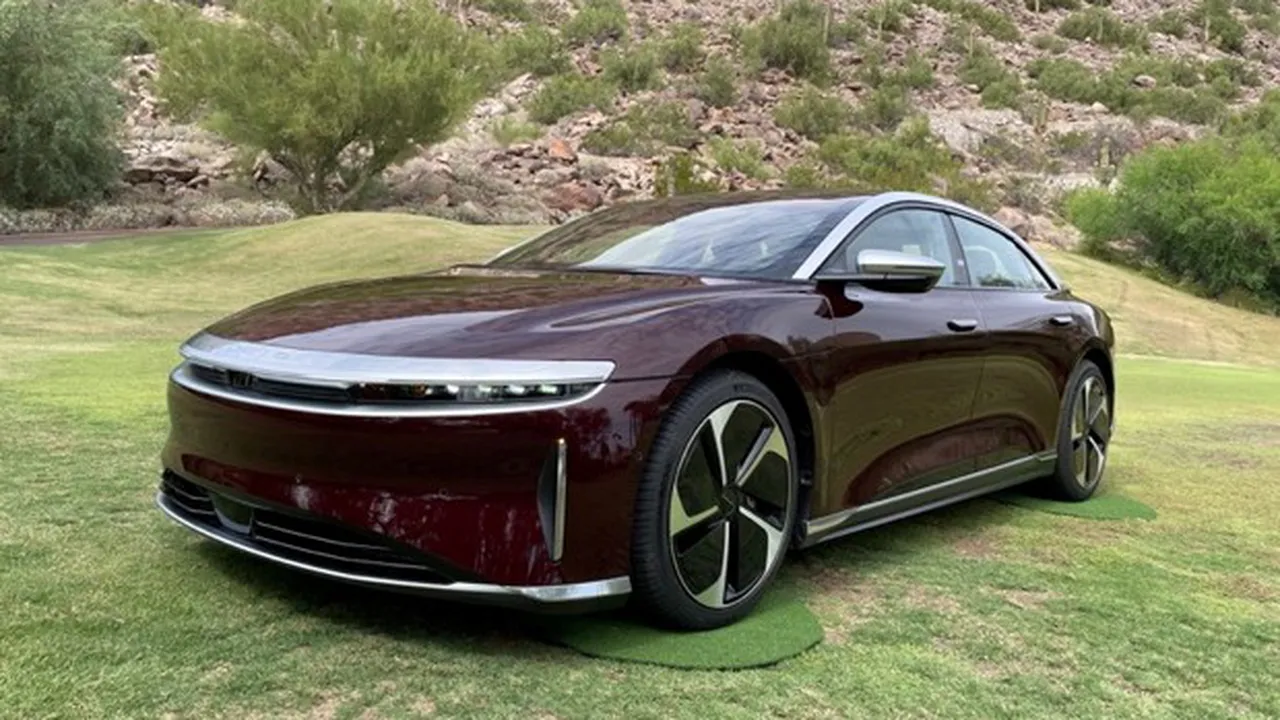 La "Lucid Air", auto dell'anno 2022 secondo "MotorTrend"