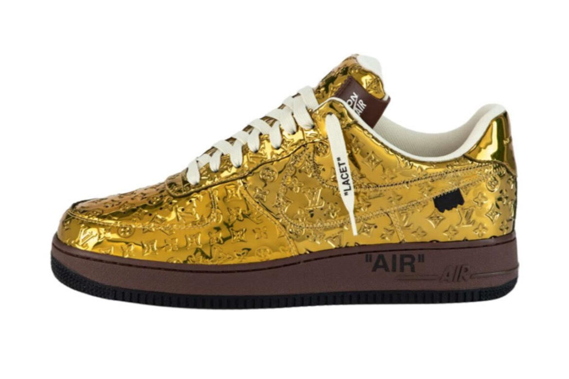 200 pairs of Louis Vuitton x Nike Air Force 1 shoes designed by Virgil  Abloh fetch 25 million at Sothebys auction  The Economic Times