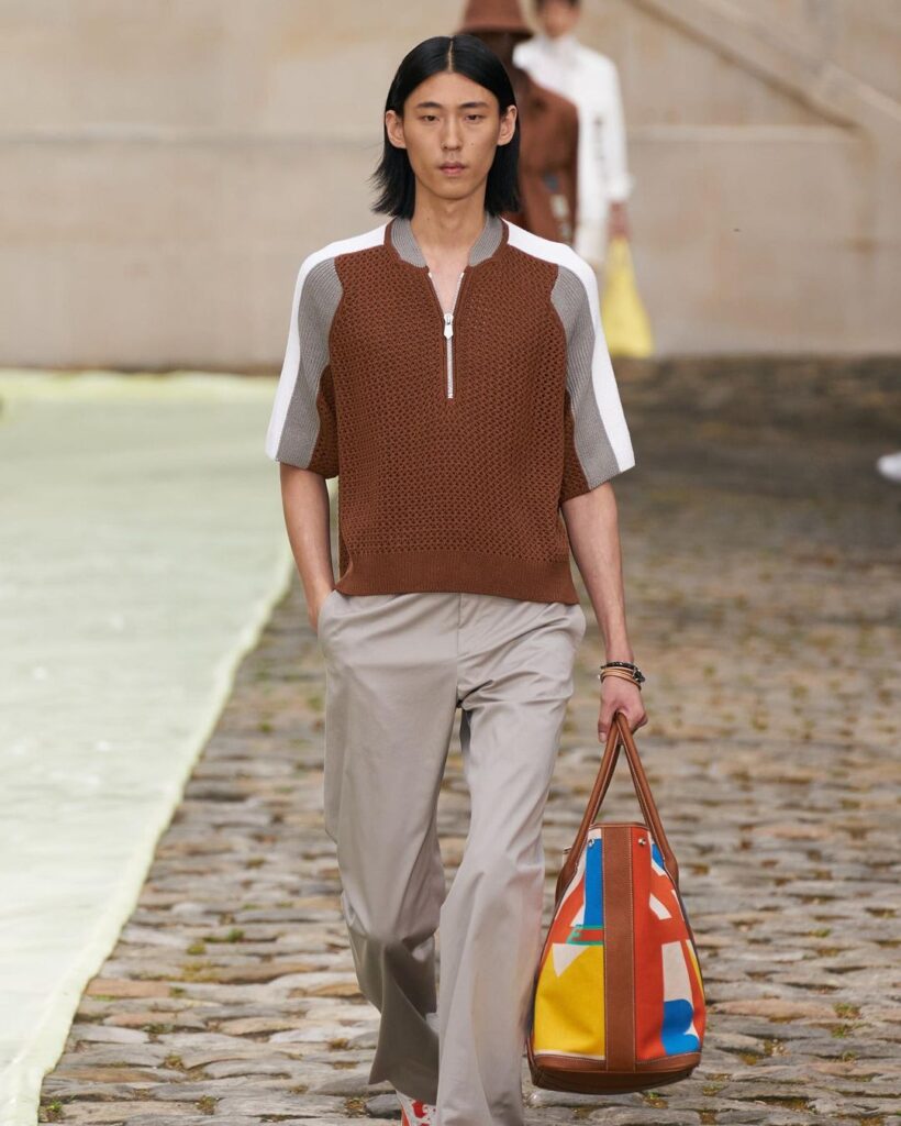 Мужчина гермес. Hermes 2023 Spring. Коллекция Hermes ss2022. Мужская мода Hermes ss23.