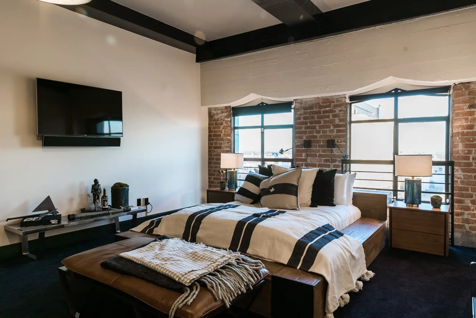 Luxury bedroom.