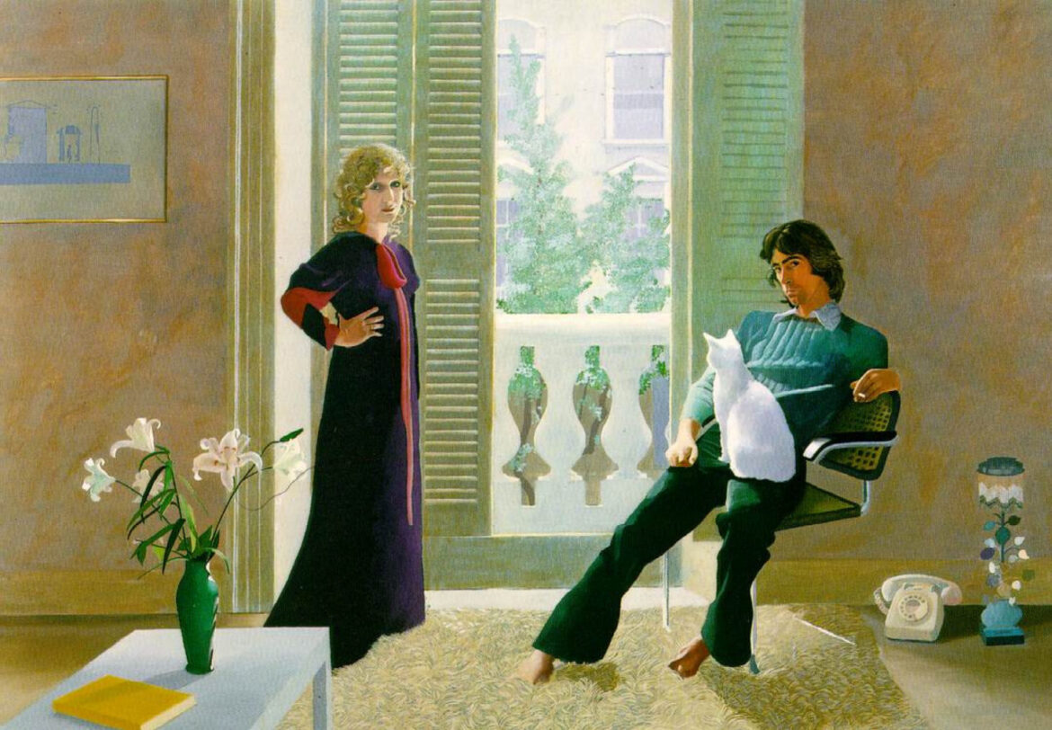 mr. and mrs. clark and percy, david hockney