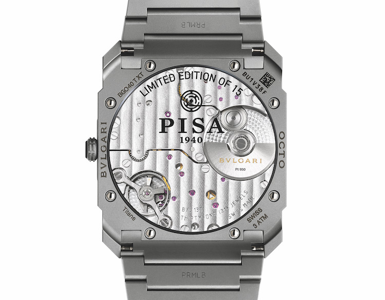 Bulgari Octo Finissimo X Pisa Orologeria