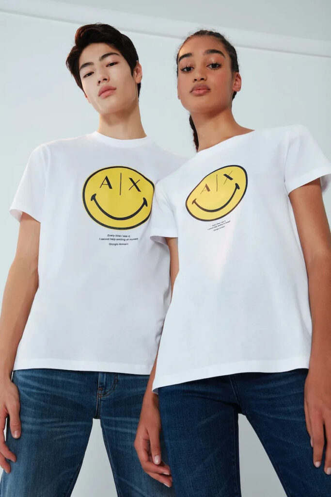 A|X Armani exchange meets SmileyWorld - Montenapo Daily