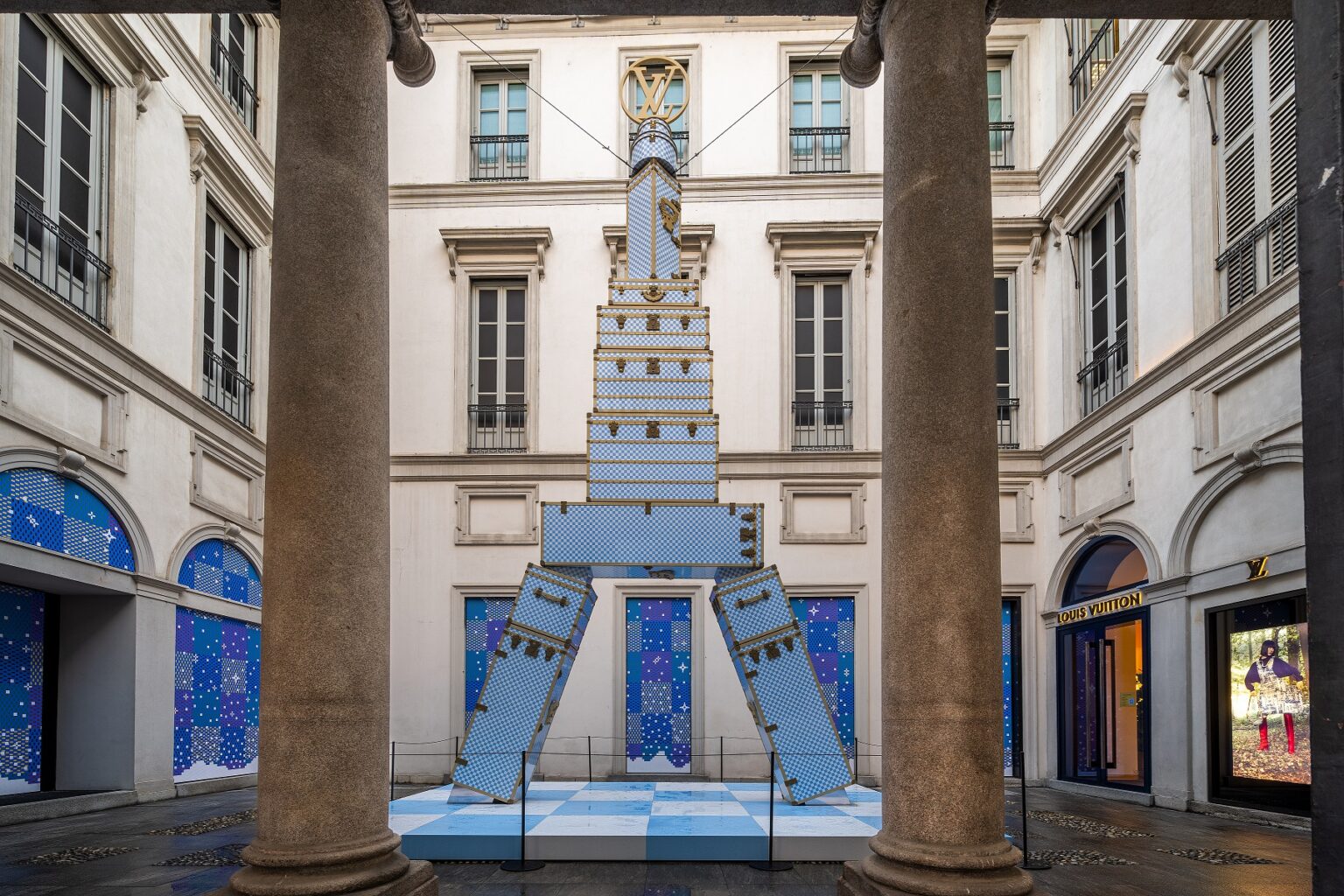 Louis Vuitton and Lego Builders join forces for Christmas shop