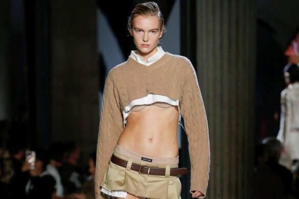 Miu Miu, la microgonna
