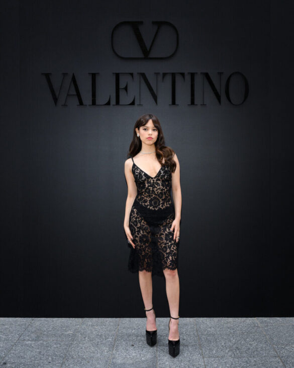 Jenna Ortega in Valentino