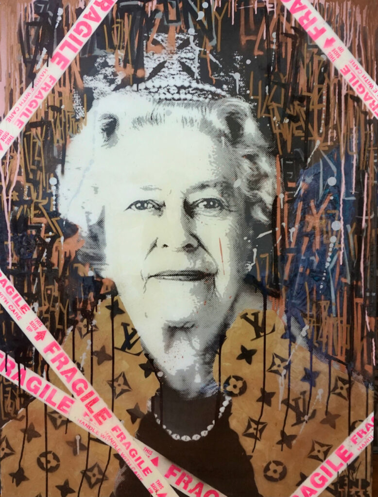 LILIBET. THE QUEEN Endless, Marco Lodola, Mr. Brainwash, Raptuz, Jamie Reid, TVboy A cura di Cinzia Lampariello Ranzi 