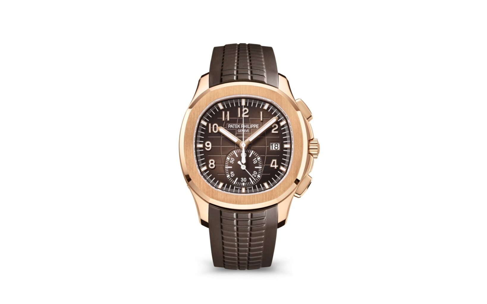 Patek Philippe presenta l'orologio cronografo Aquanaut in oro rosa