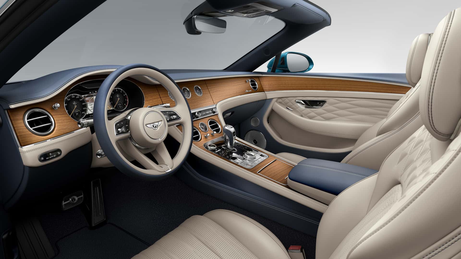 bentley continental gt azure