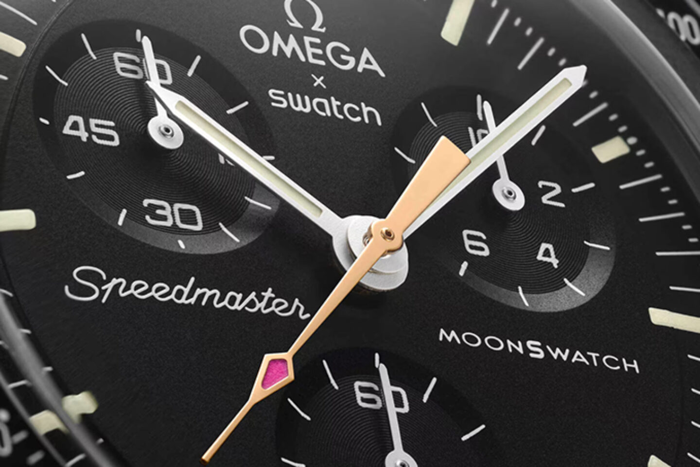 Omega and Swatch add the Pink Lume version to the MoonSwatch