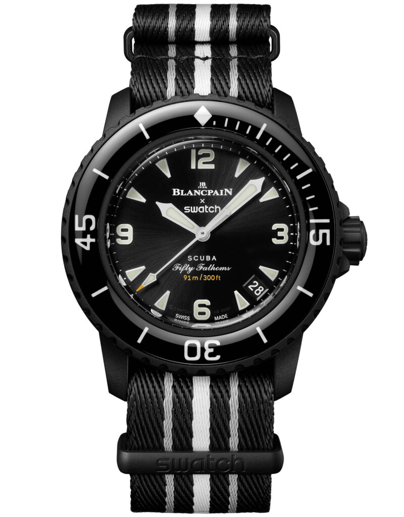 The latest Blancpain x Swatch watch draws inspiration from the