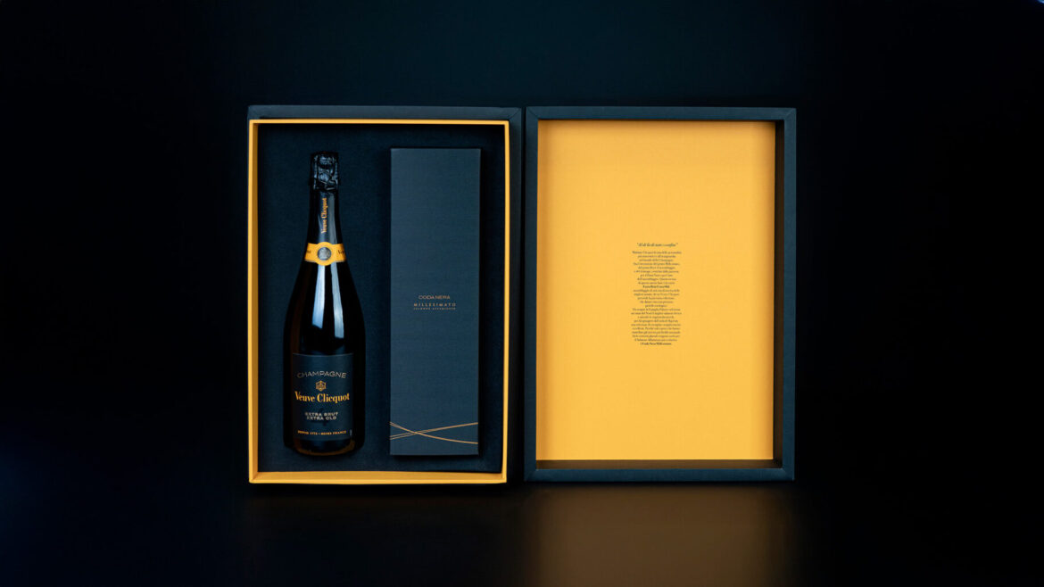 coda nera x veuve clicquot